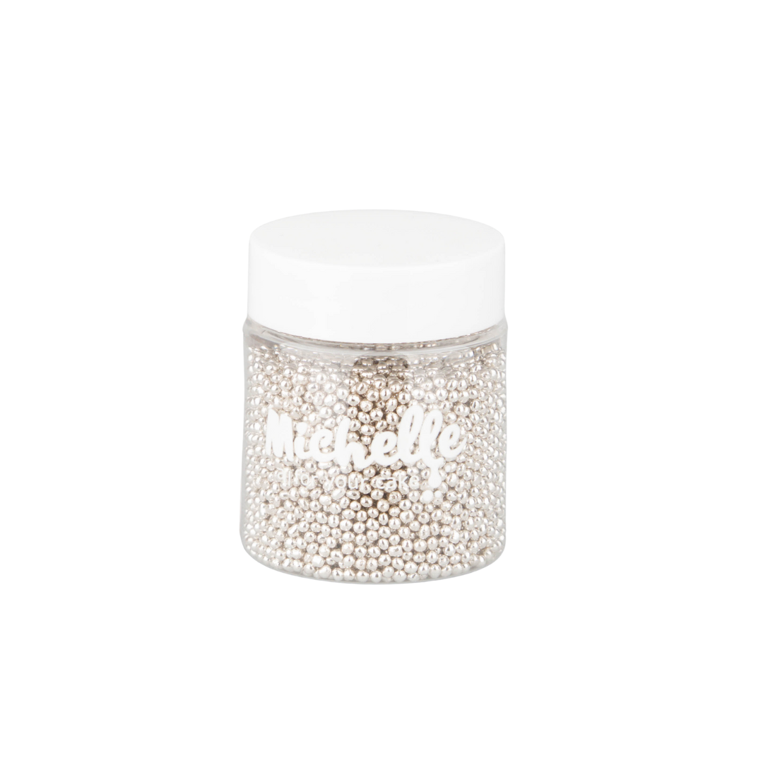Cukrový posyp - Máčik strieborný REAL SILVER 45g