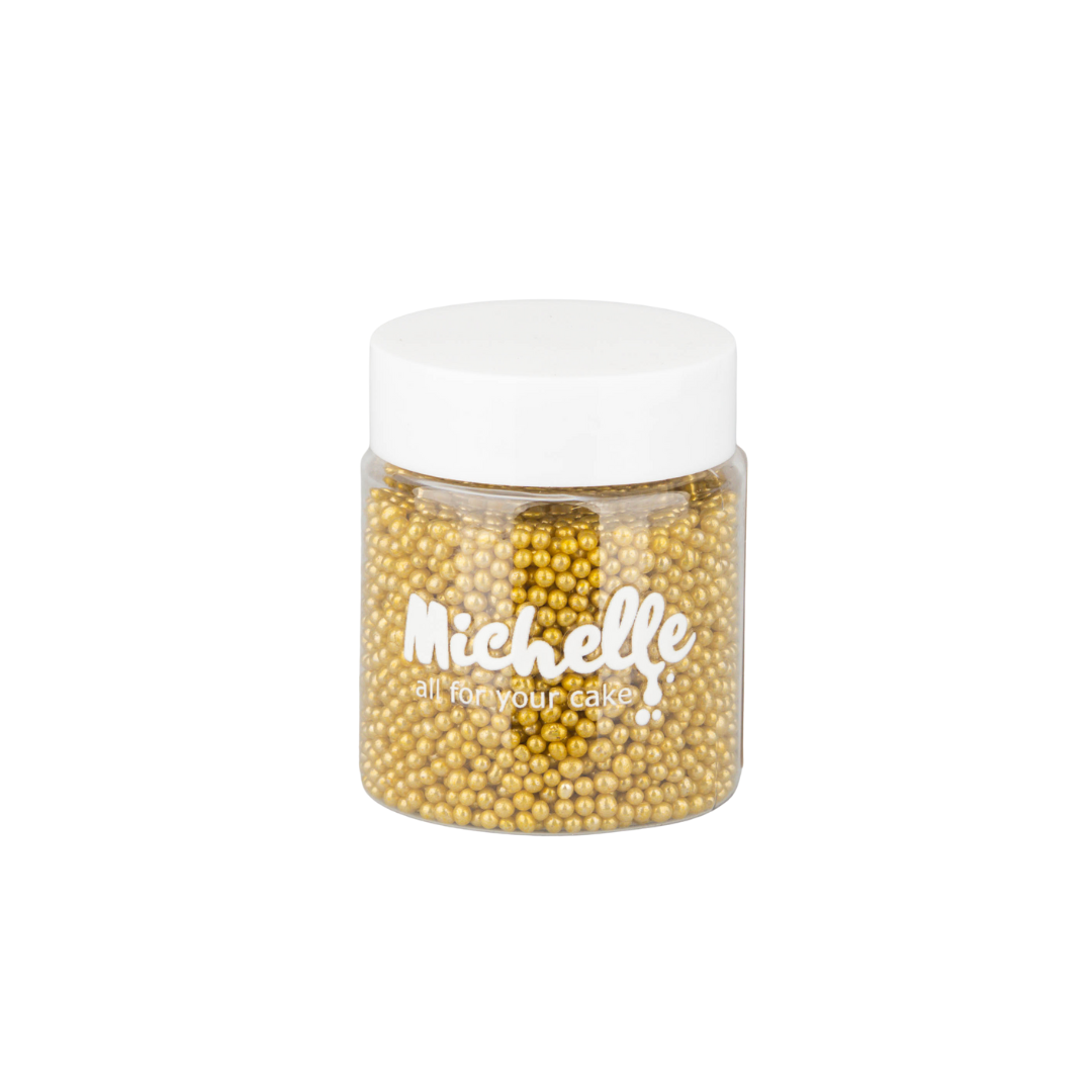 Cukrový posyp - máčik zlatý REAL GOLD 45g