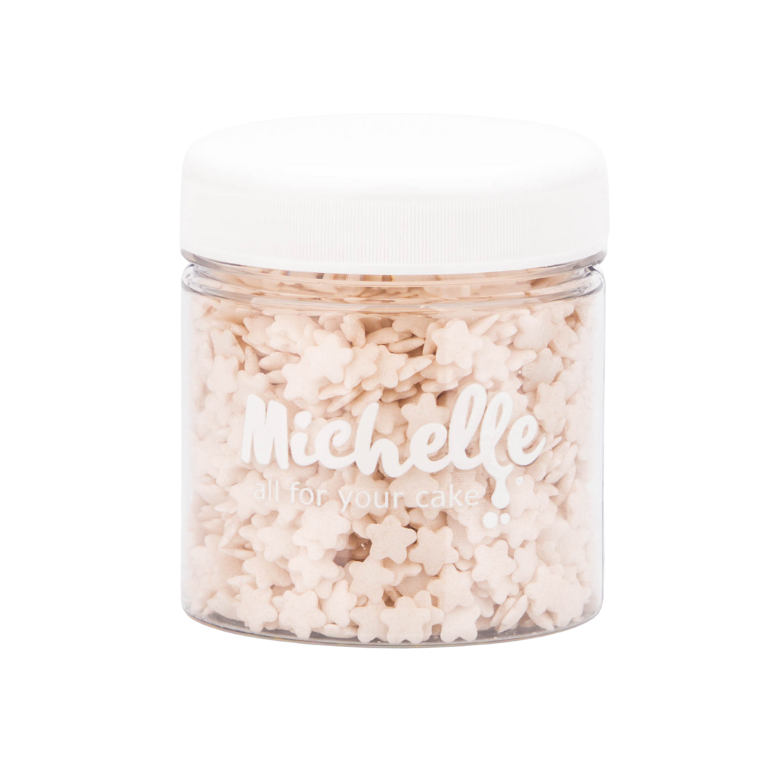 Cukrový posyp - Kvietky biele 110g