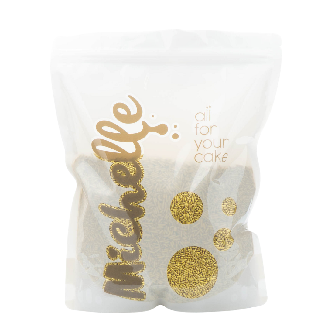Cukrový posyp - Tyčinky zlaté REAL GOLD 1kg