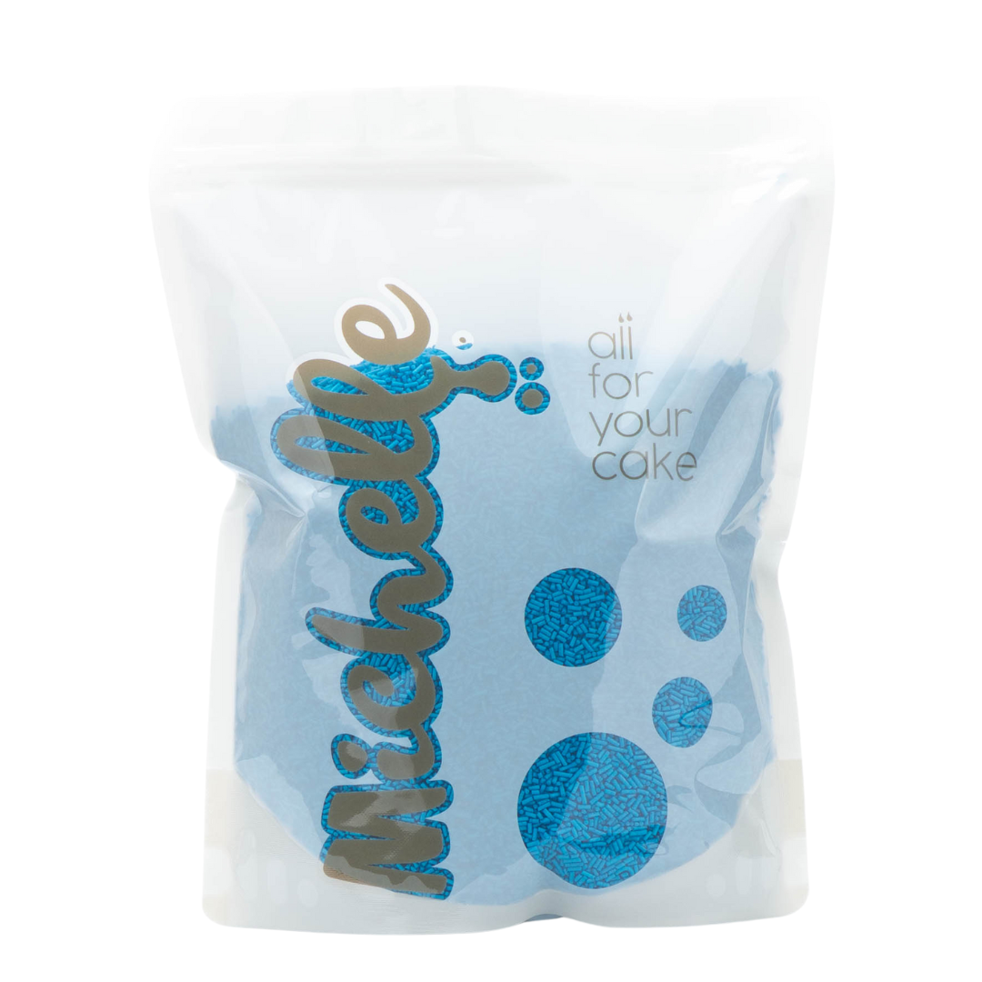 Cukrový posyp - Tyčinky modré perleťové 1kg